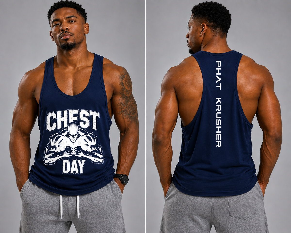Krusher Beast Mode Muscle Shirt Cheast Day Edition