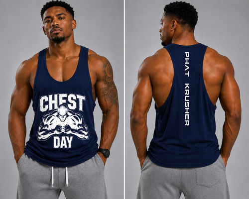 Krusher Beast Mode Muscle Shirt Cheast Day Edition
