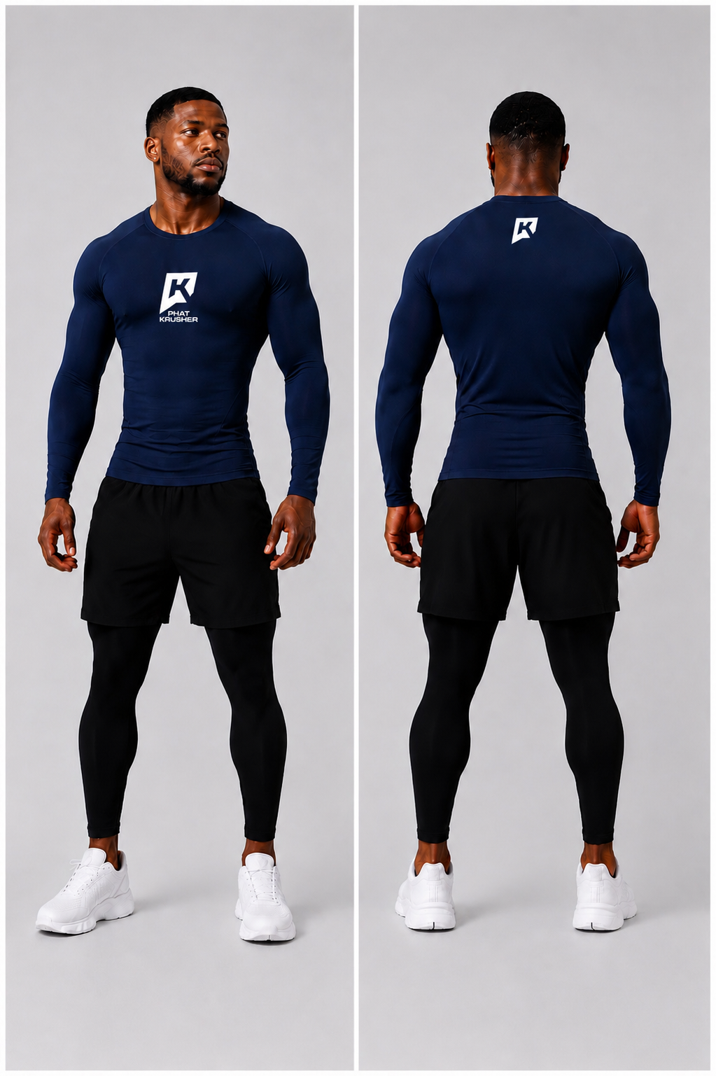 Krusher Performance Dry-Fit Long Sleeve Compression Shirt