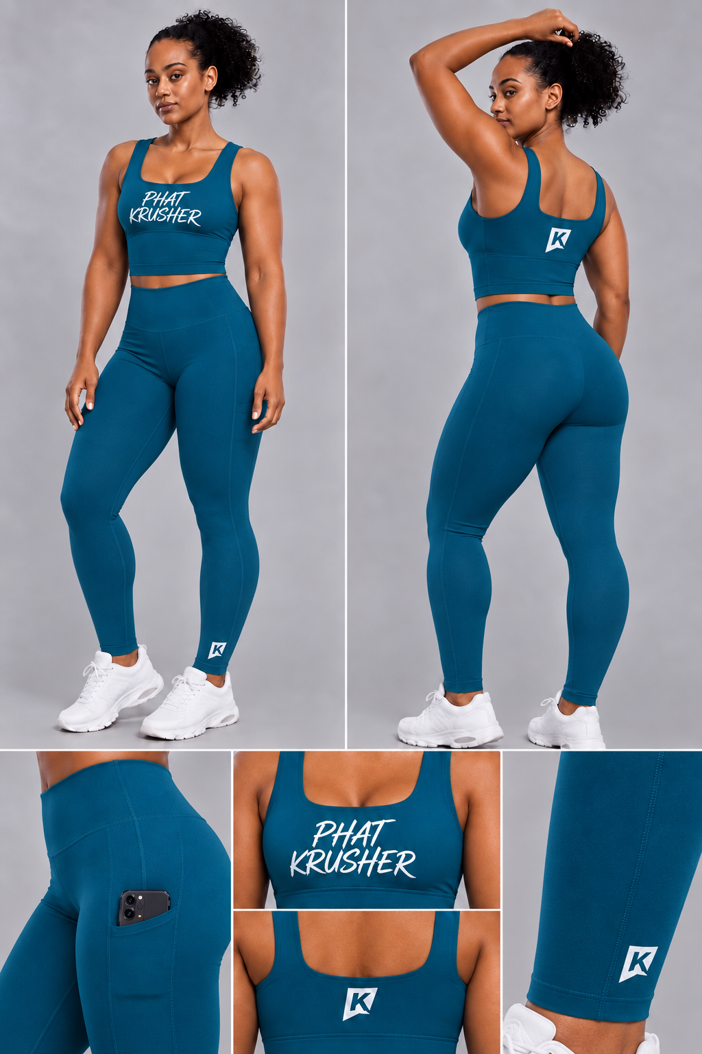Krusher Signature Body-Control Compression 2-Piece Leggings Set
