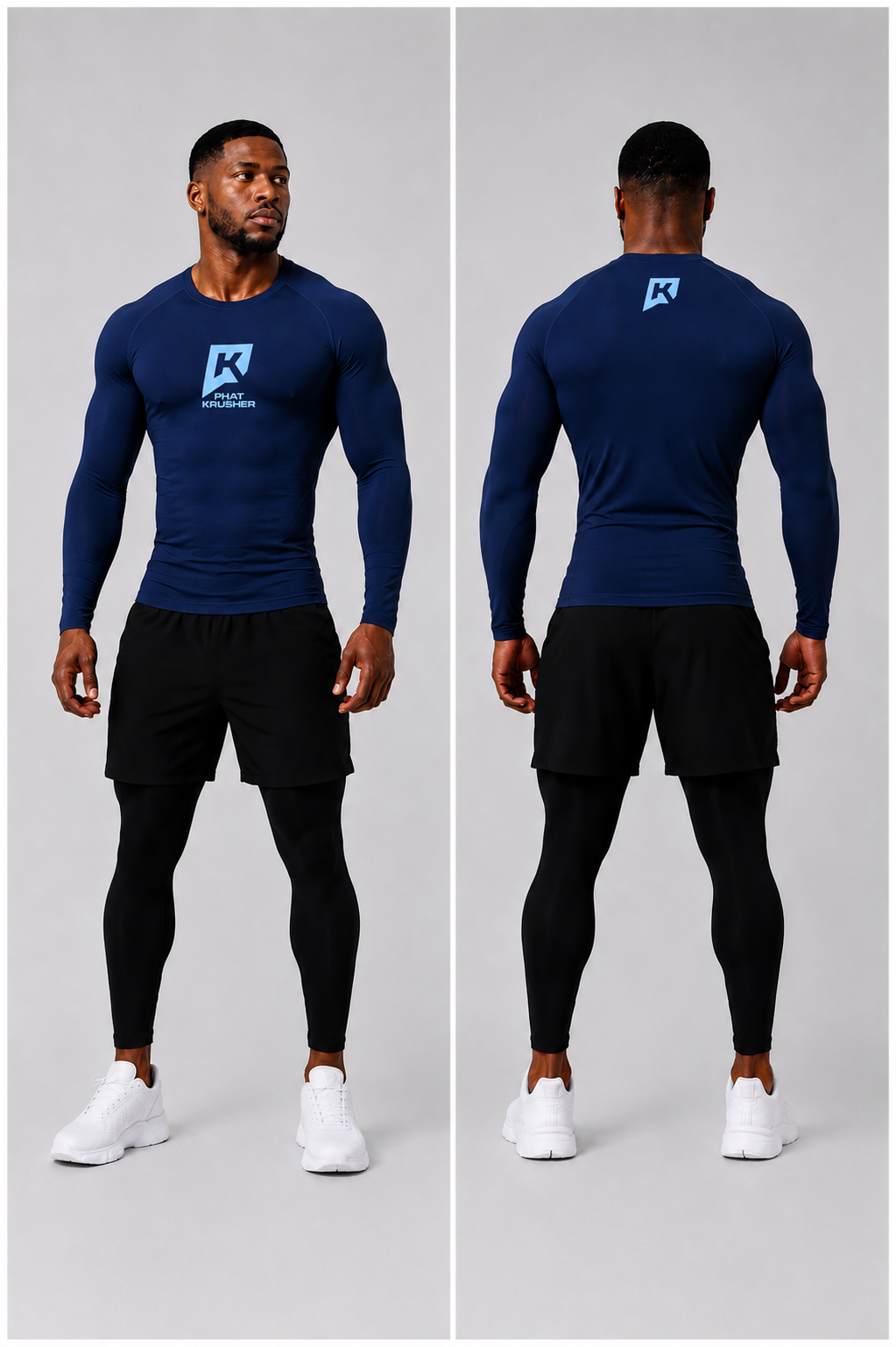 Krusher Performance Dry-Fit Long Sleeve Compression Shirt