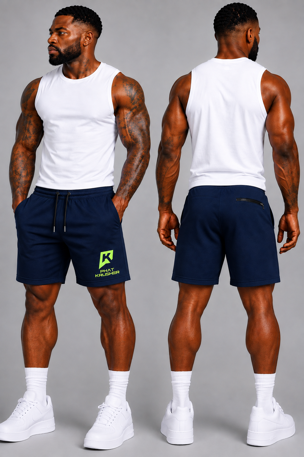 Men’s Compression Shorts 2-in-1