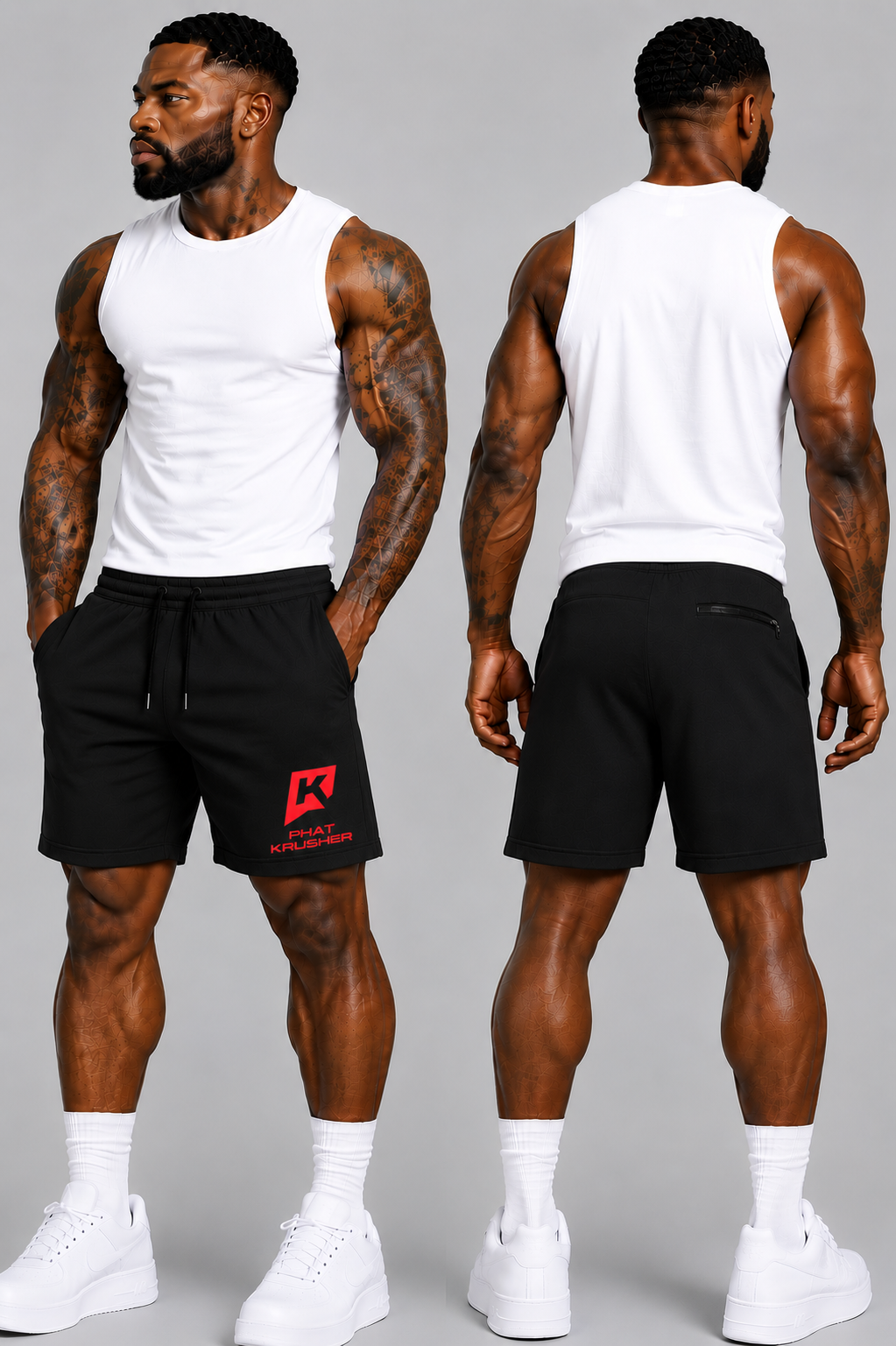 Men’s Compression Shorts 2-in-1