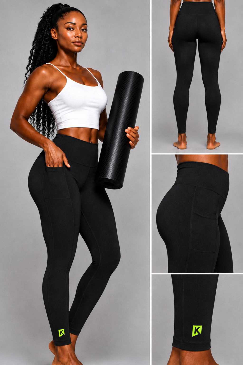 Krusher Signature Blackout Body-Control Leggings