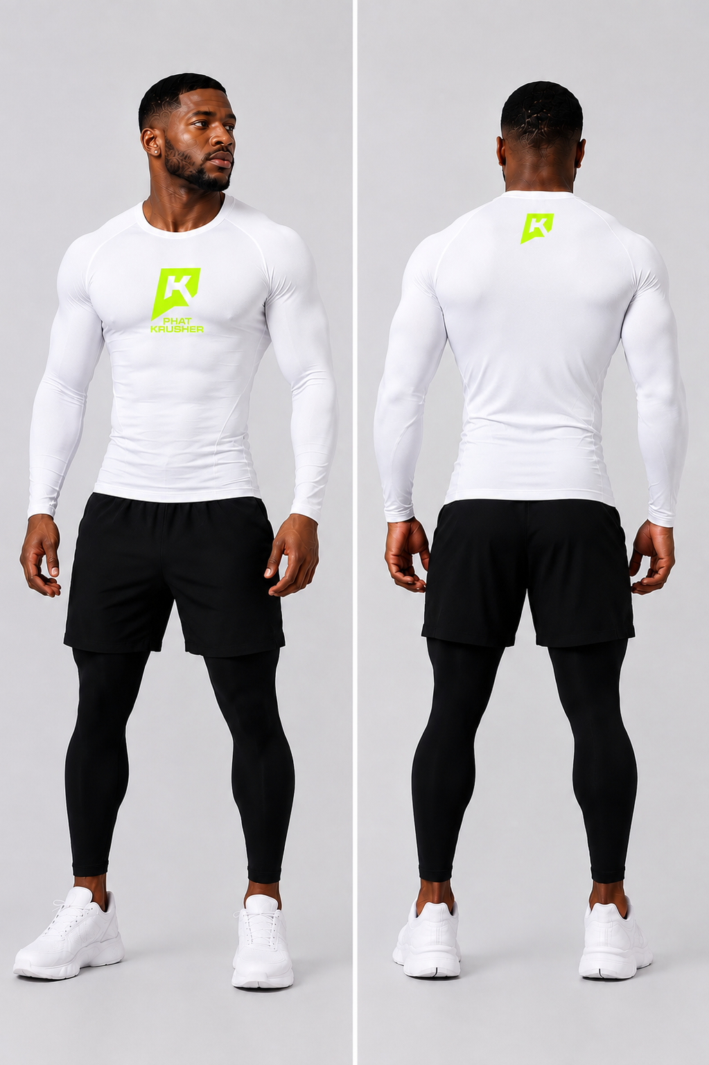 Krusher Performance Dry-Fit Long Sleeve Compression Shirt