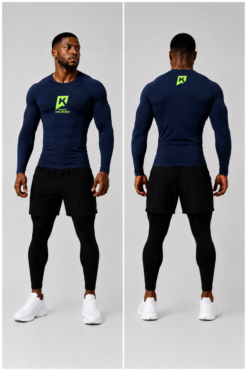 Krusher Performance Dry-Fit Long Sleeve Compression Shirt