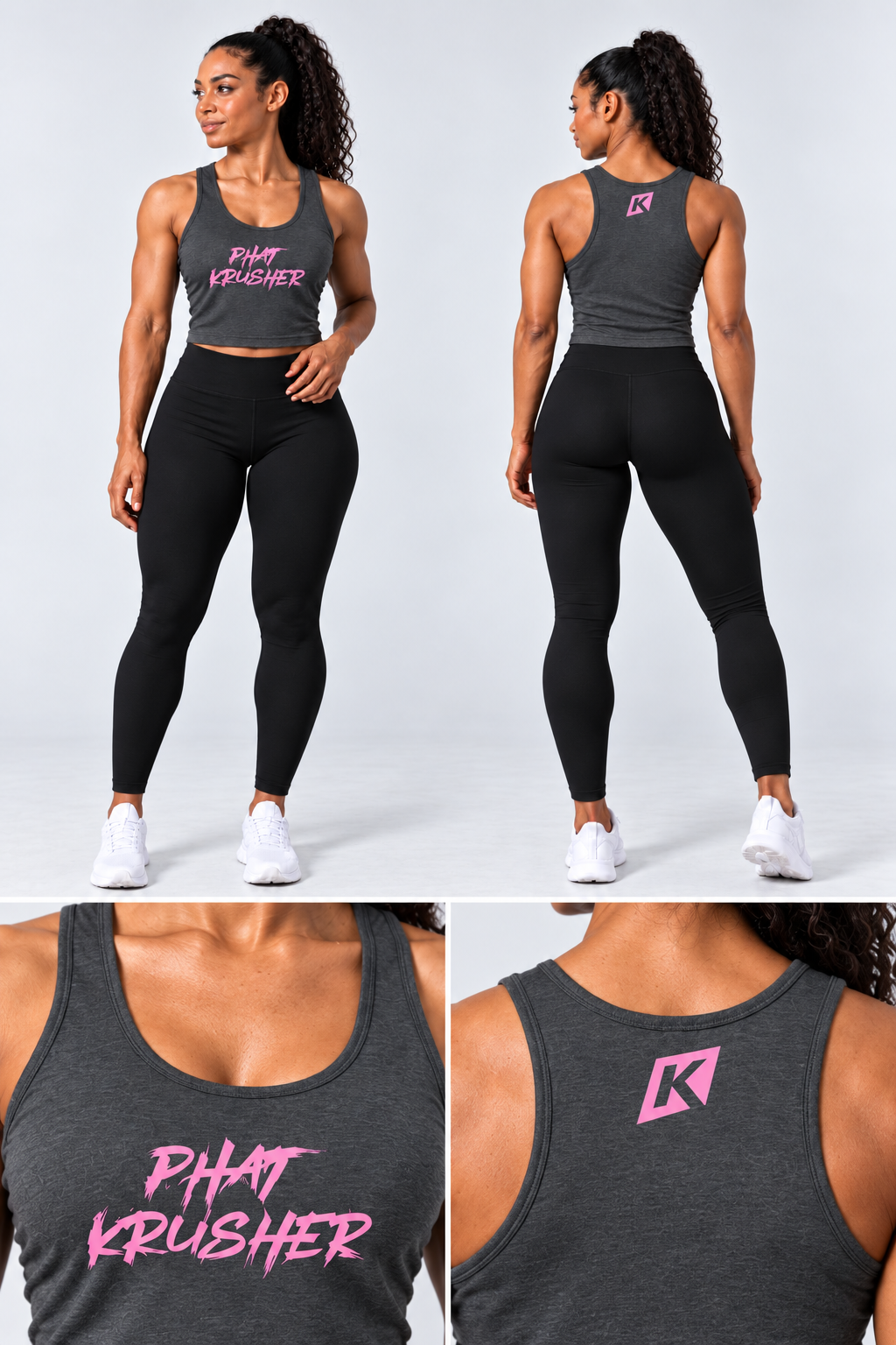 Krusher Signature Crop Top – Color Collection