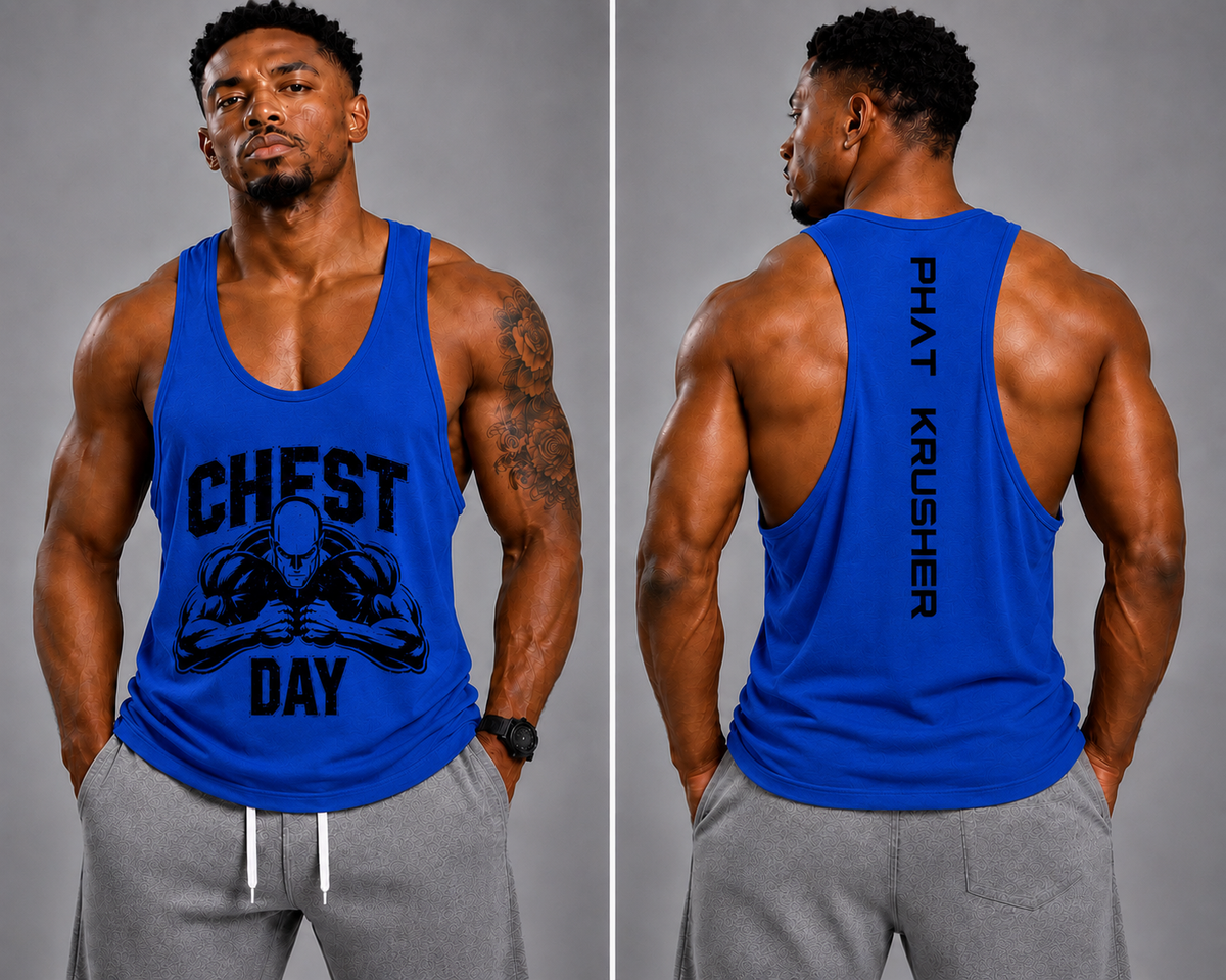 Krusher Beast Mode Muscle Shirt Cheast Day Edition