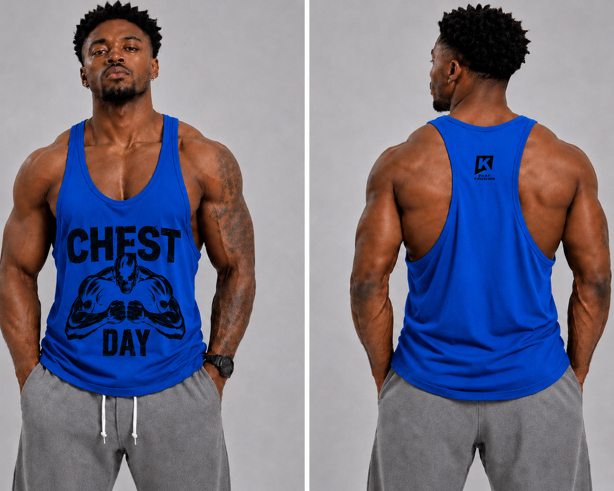 Krusher Beast Mode Muscle Shirt Cheast Day Edition