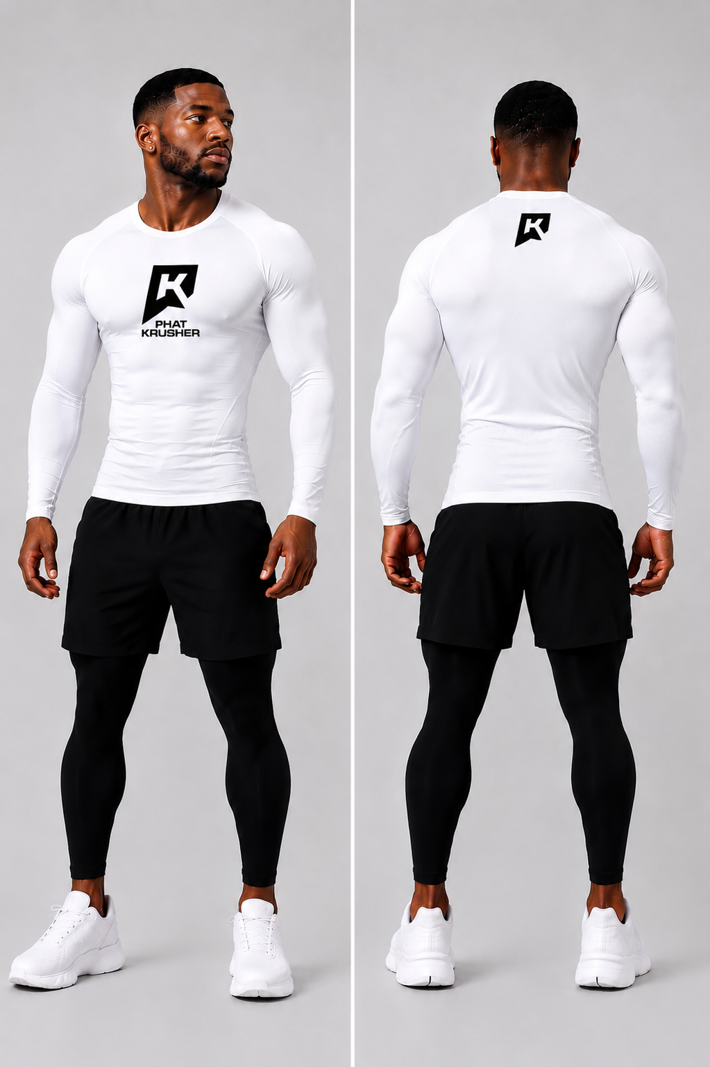 Krusher Performance Dry-Fit Long Sleeve Compression Shirt