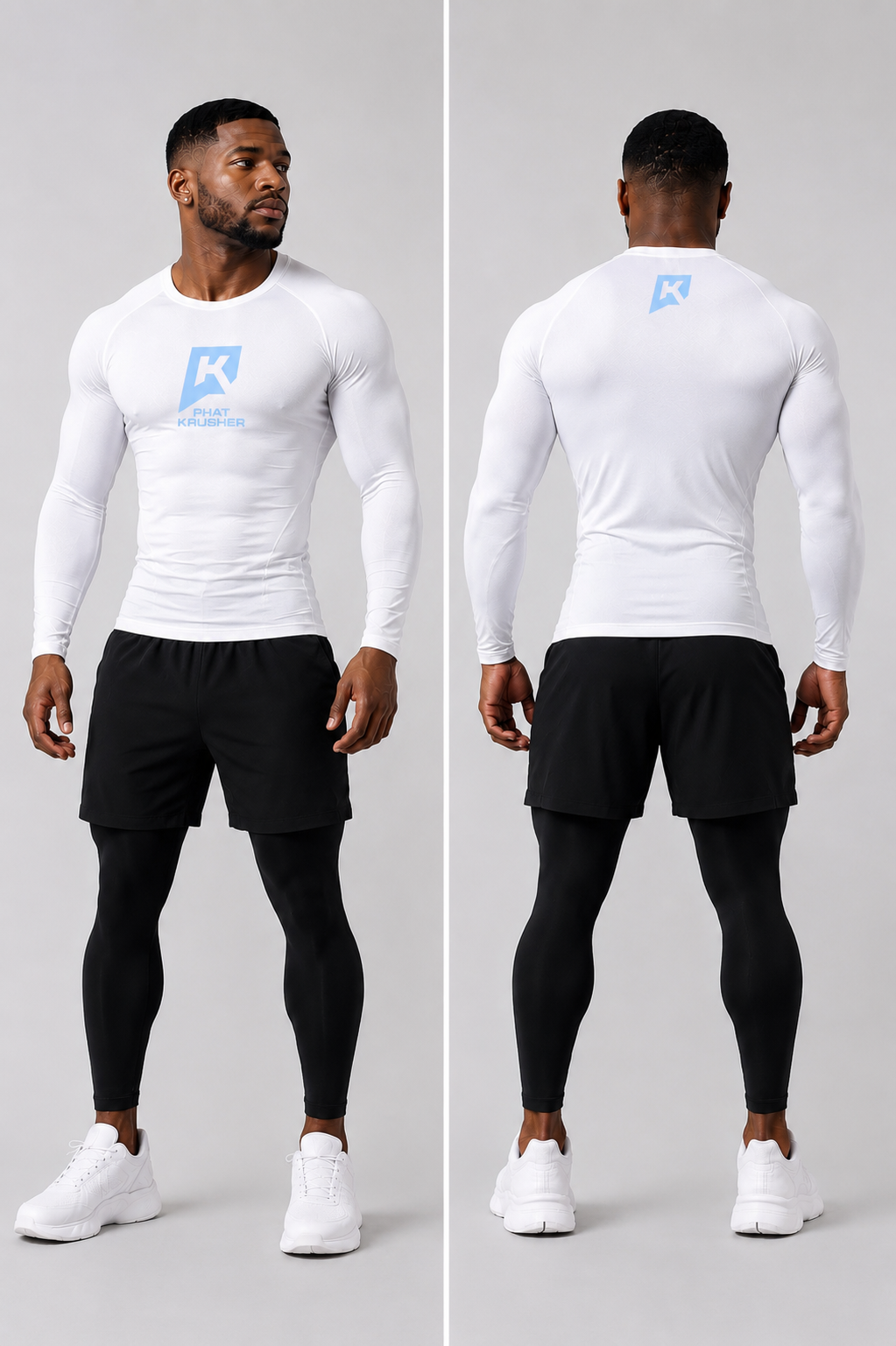 Krusher Performance Dry-Fit Long Sleeve Compression Shirt