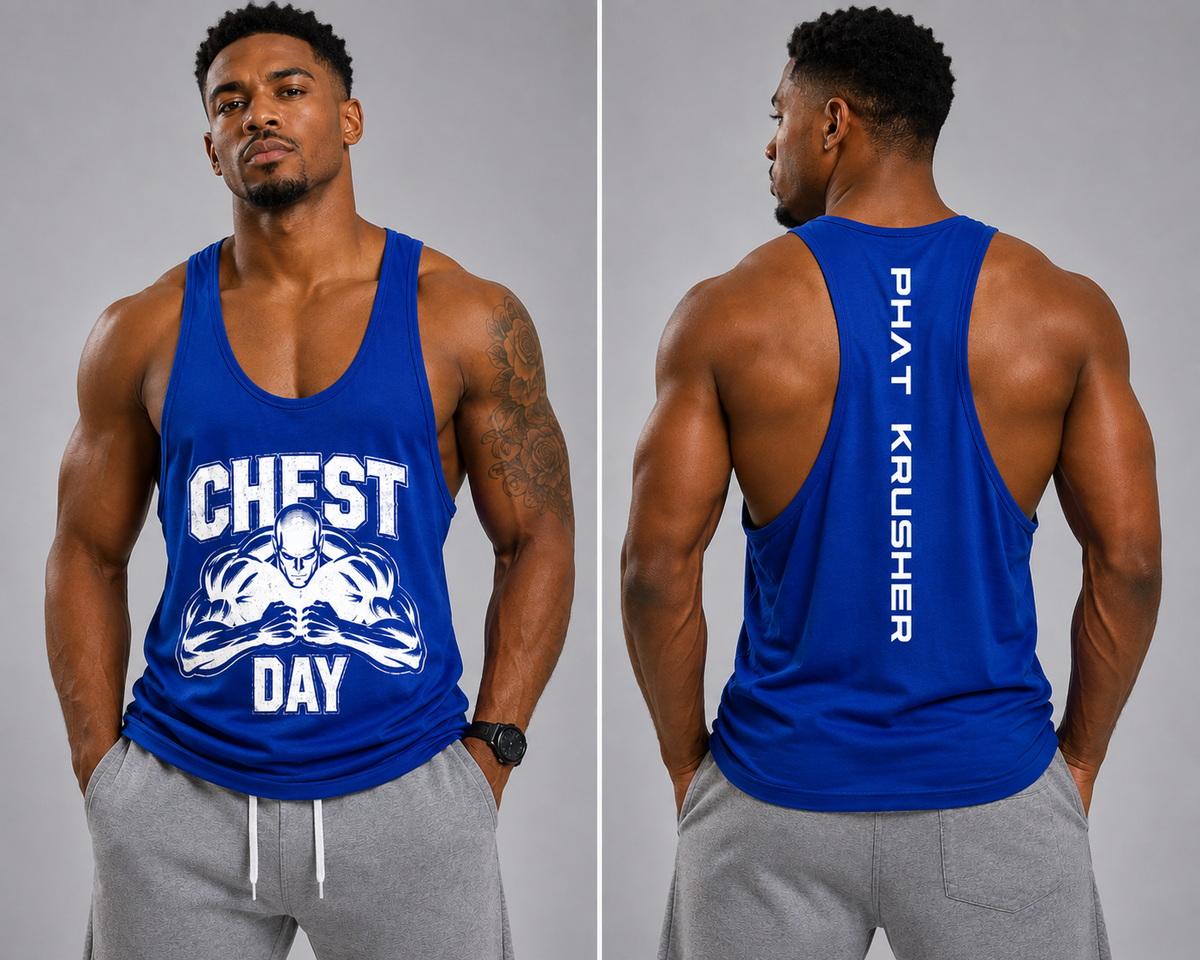 Krusher Beast Mode Muscle Shirt Cheast Day Edition