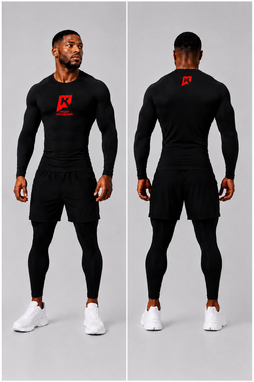 Krusher Performance Dry-Fit Long Sleeve Compression Shirt