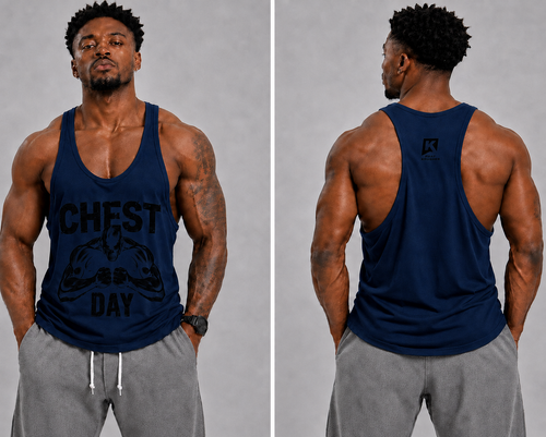 Krusher Beast Mode Muscle Shirt Cheast Day Edition