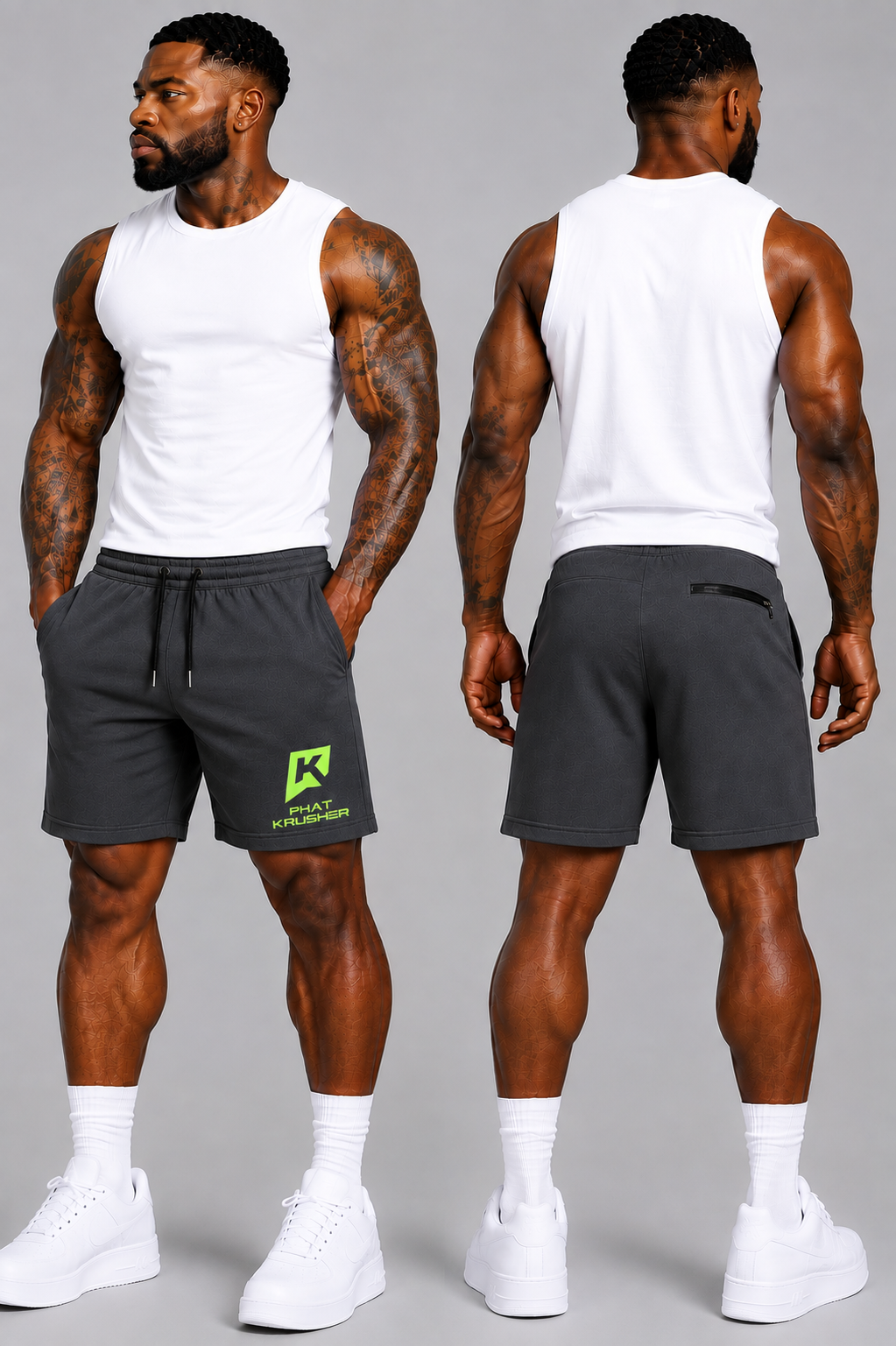 Men’s Compression Shorts 2-in-1