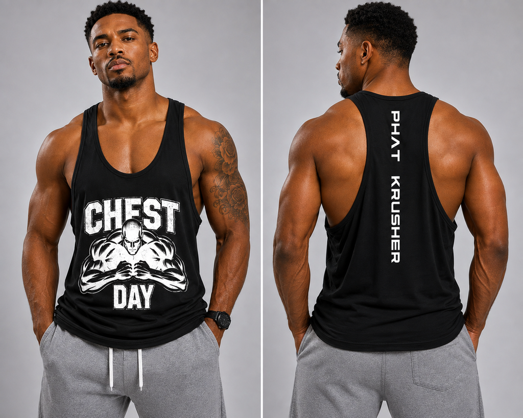 Krusher Beast Mode Muscle Shirt Cheast Day Edition