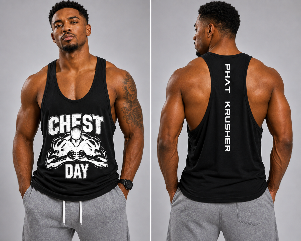 Krusher Beast Mode Muscle Shirt Cheast Day Edition