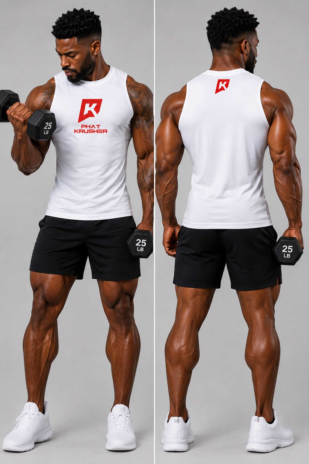 Krusher Performance Dry-Fit Sleeveless Compression Shirt