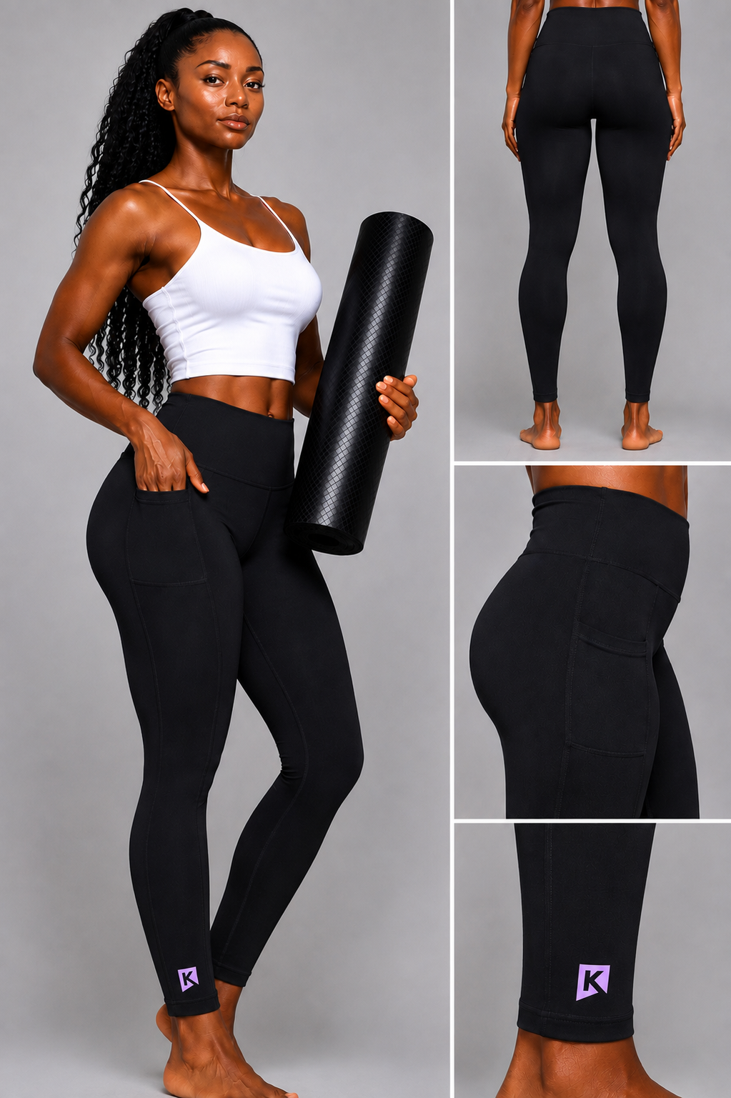 Krusher Signature Blackout Body-Control Leggings