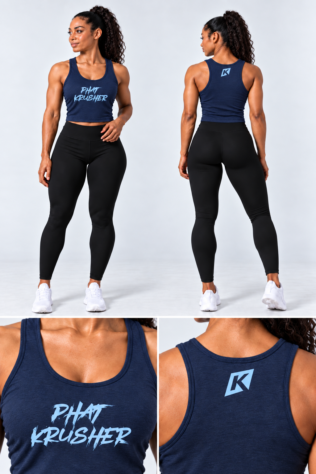 Krusher Signature Crop Top – Color Collection