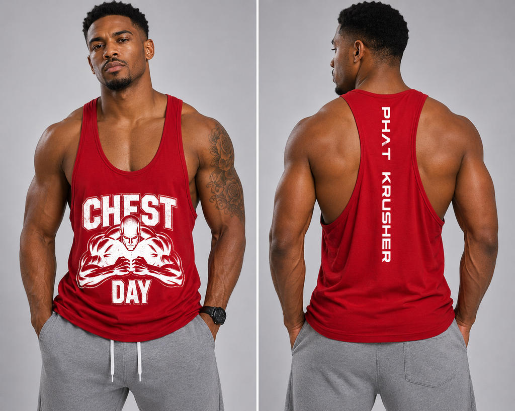 Krusher Beast Mode Muscle Shirt Cheast Day Edition