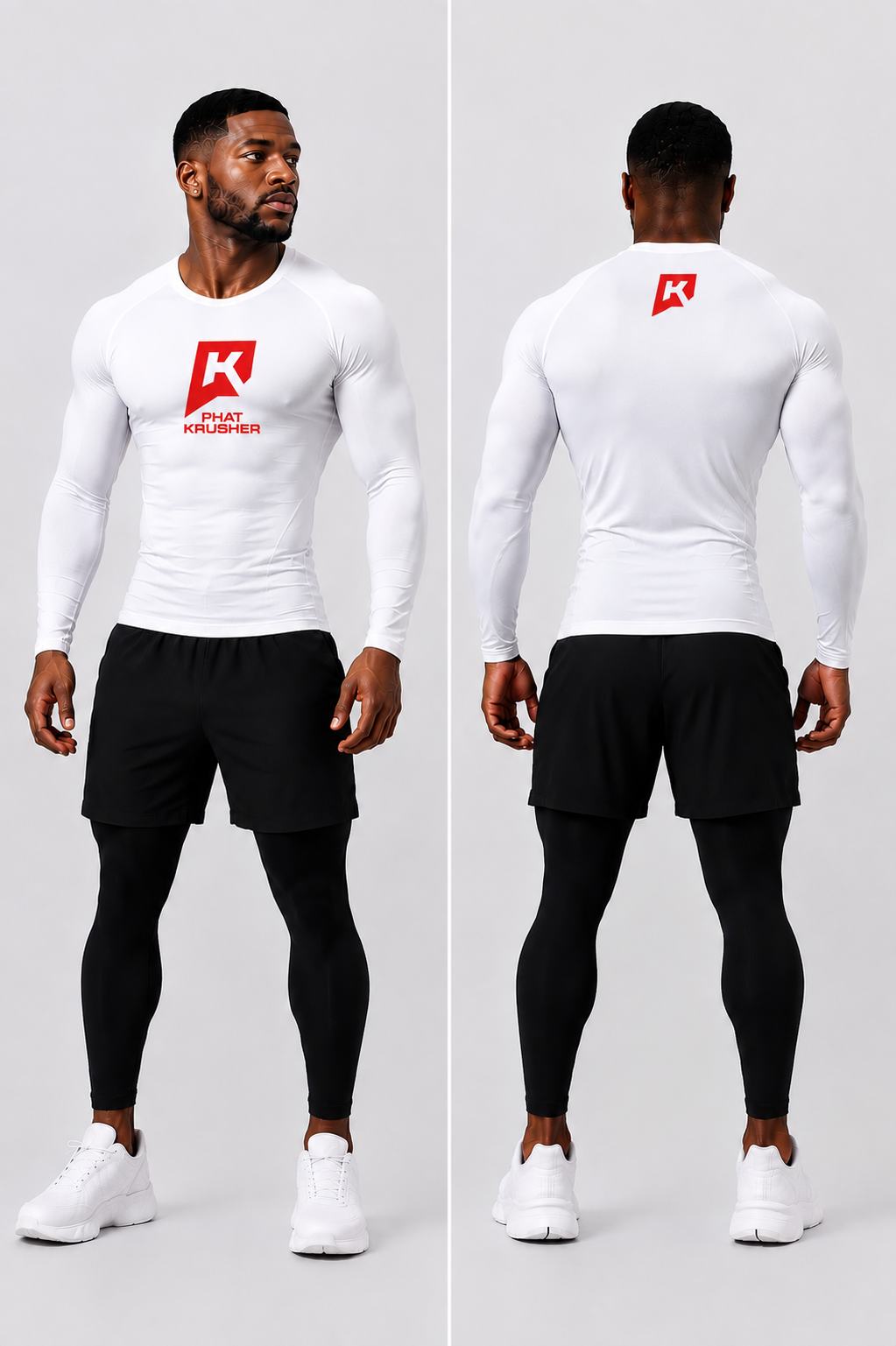 Krusher Performance Dry-Fit Long Sleeve Compression Shirt