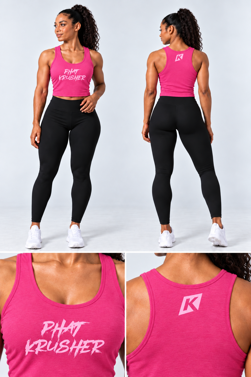 Krusher Signature Crop Top – Color Collection