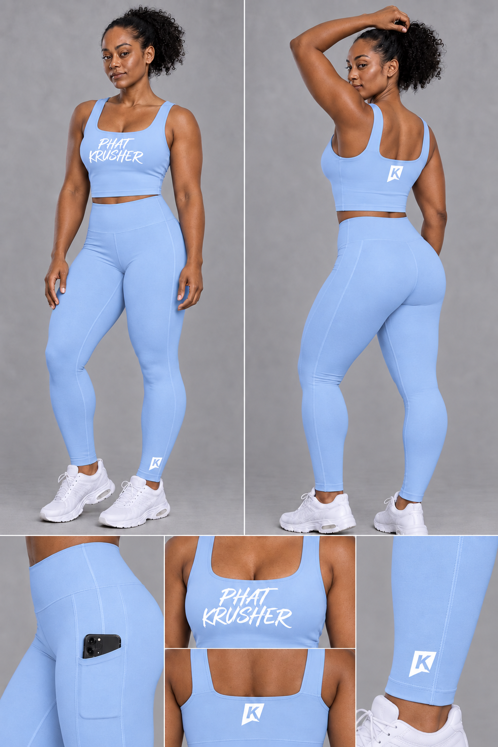Krusher Signature Body-Control Compression 2-Piece Leggings Set