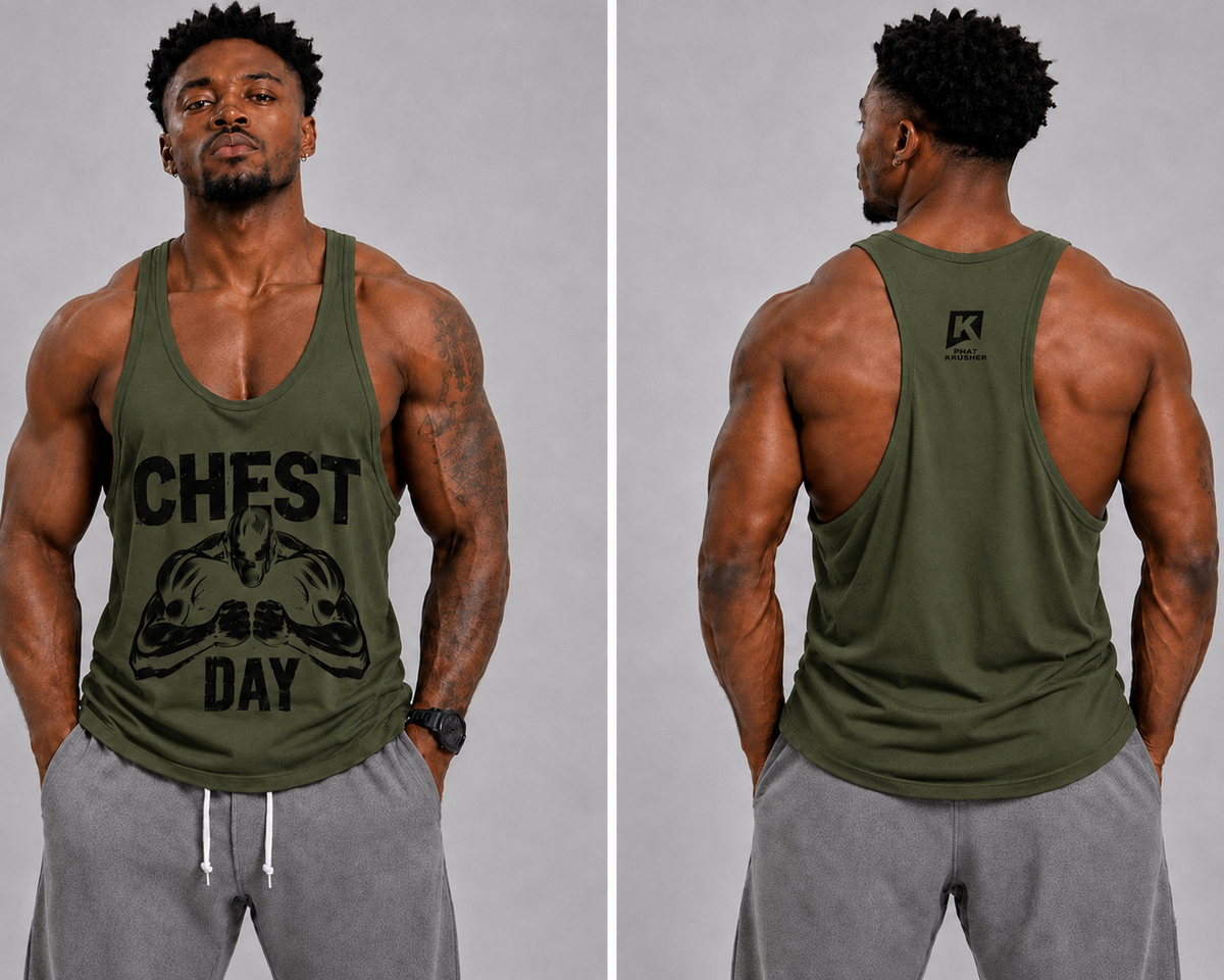 Krusher Beast Mode Muscle Shirt Cheast Day Edition