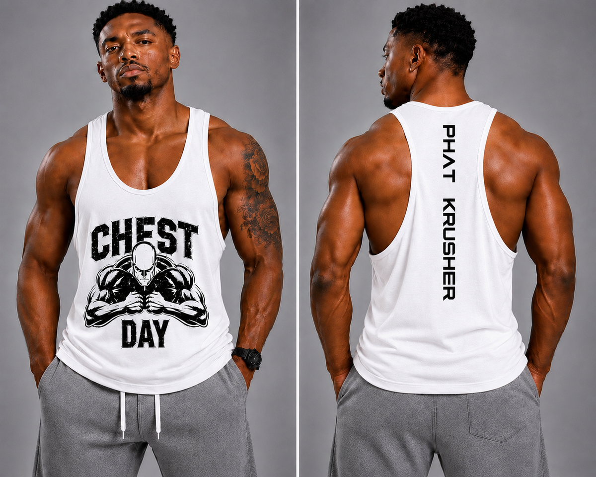 Krusher Beast Mode Muscle Shirt Cheast Day Edition