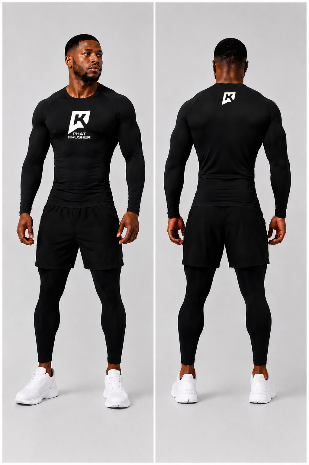Krusher Performance Dry-Fit Long Sleeve Compression Shirt