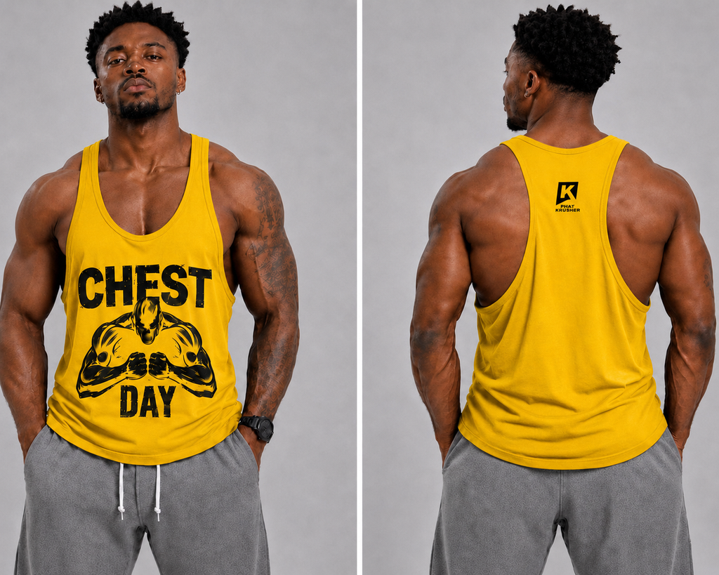 Krusher Beast Mode Muscle Shirt Cheast Day Edition