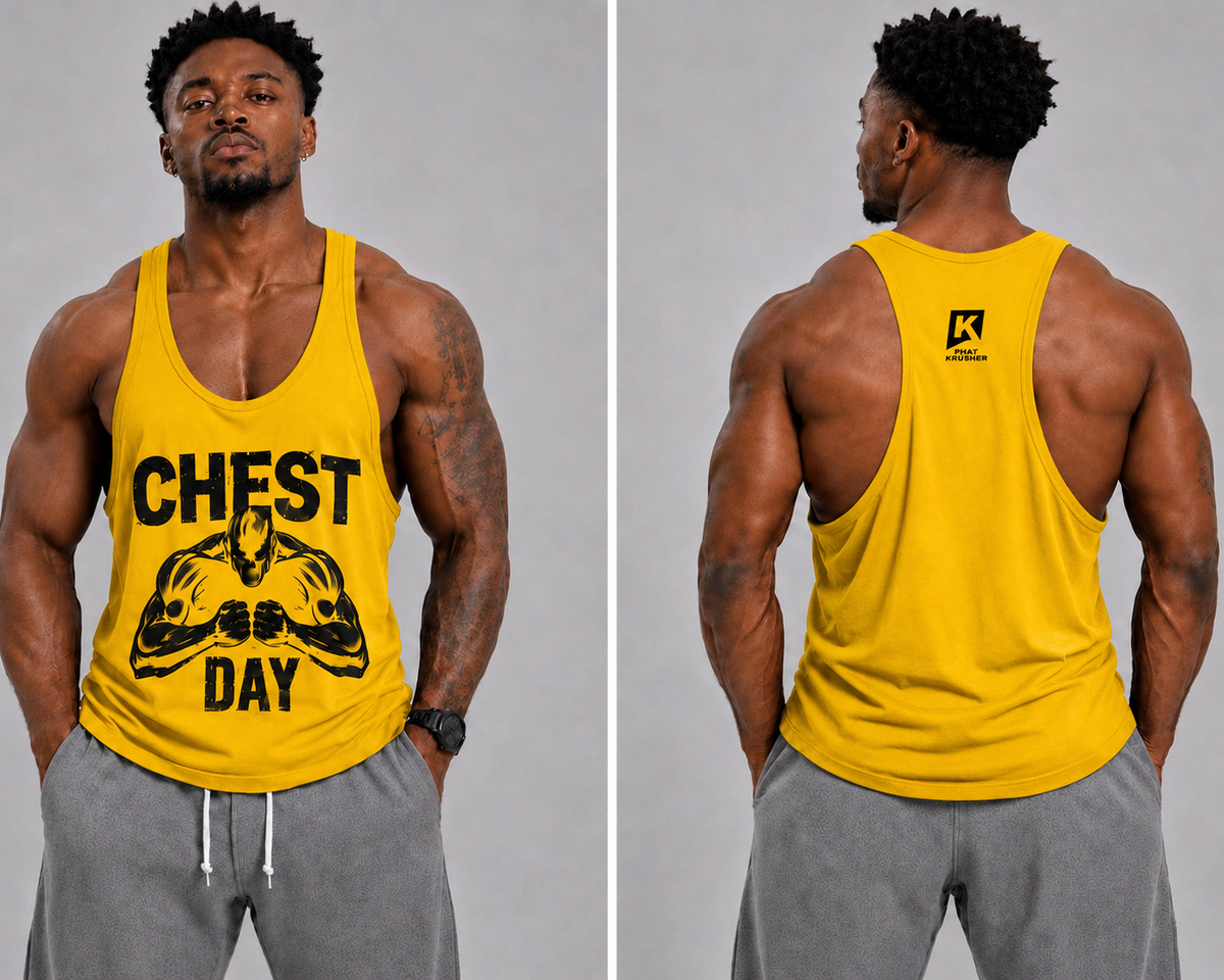 Krusher Beast Mode Muscle Shirt Cheast Day Edition