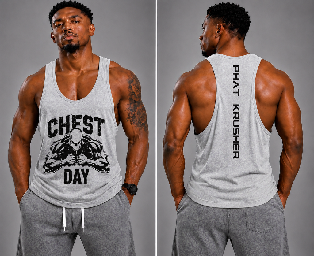 Krusher Beast Mode Muscle Shirt Cheast Day Edition