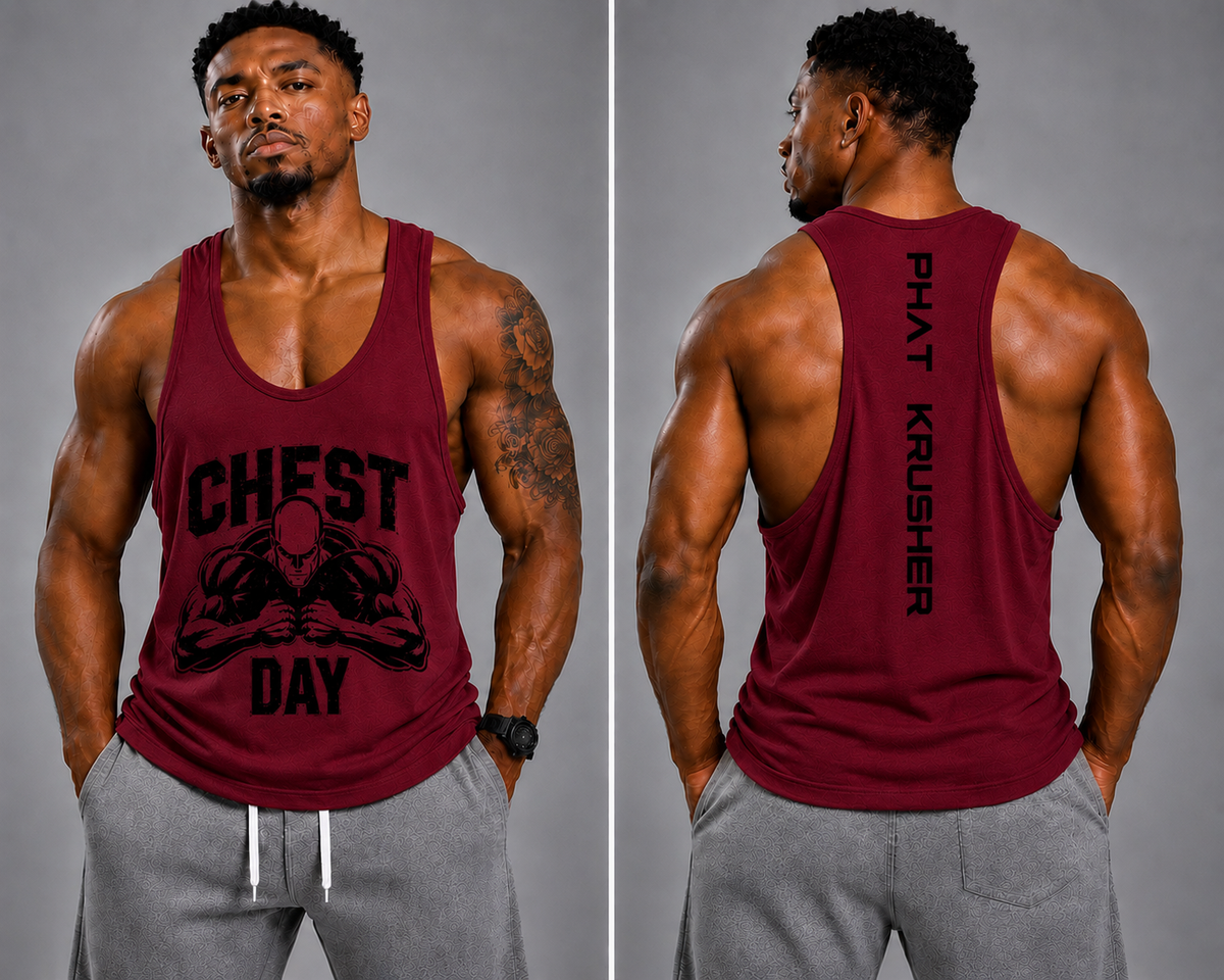 Krusher Beast Mode Muscle Shirt Cheast Day Edition