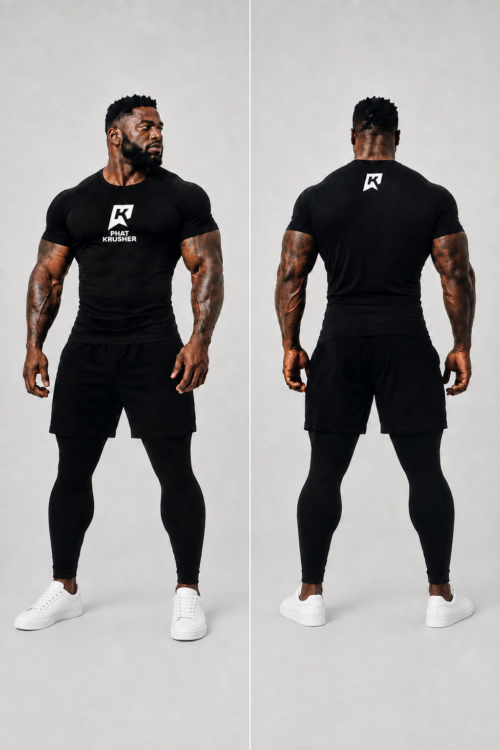 Krusher Performance Dry-Fit Short-Sleeve Compression Shirt