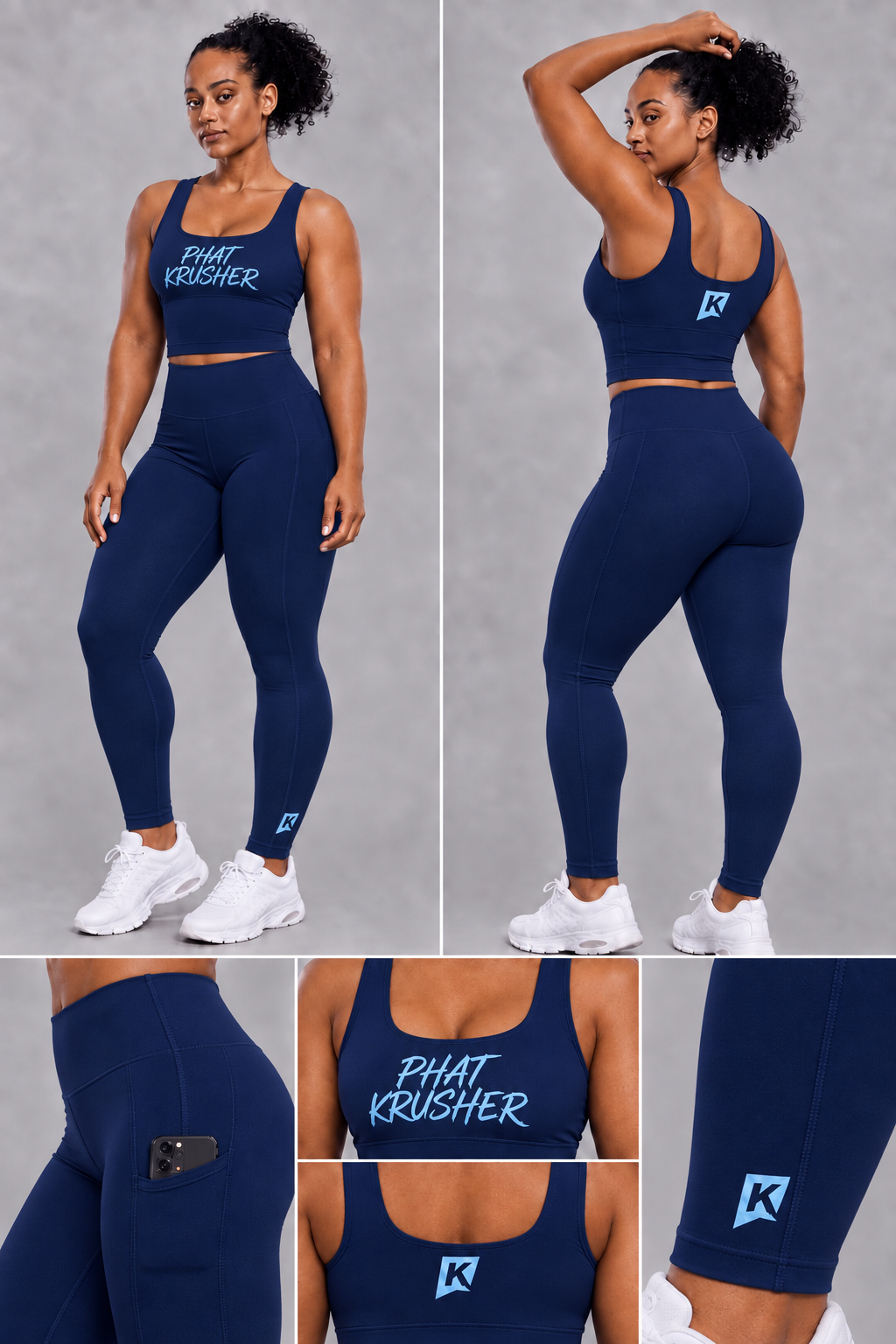 Krusher Signature Body-Control Compression 2-Piece Leggings Set