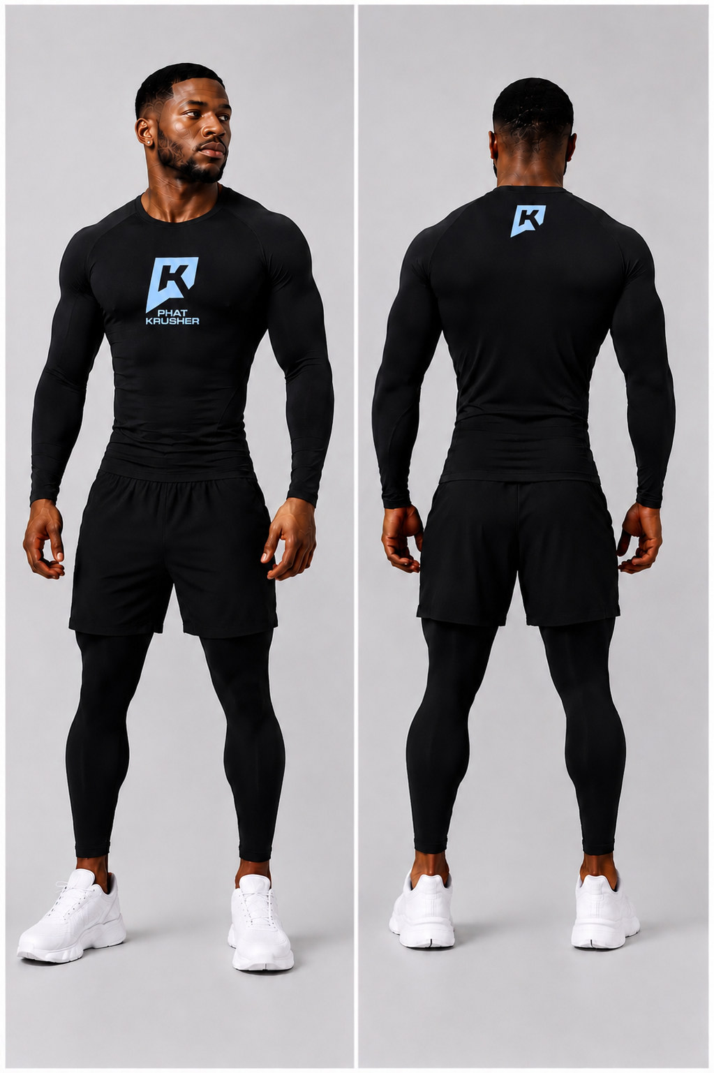 Krusher Performance Dry-Fit Long Sleeve Compression Shirt