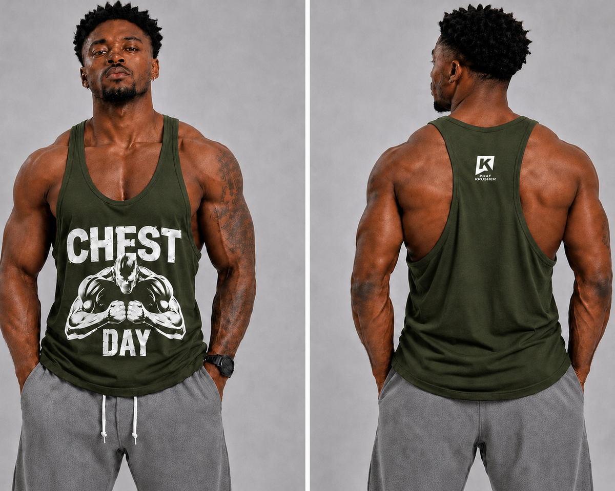 Krusher Beast Mode Muscle Shirt Cheast Day Edition