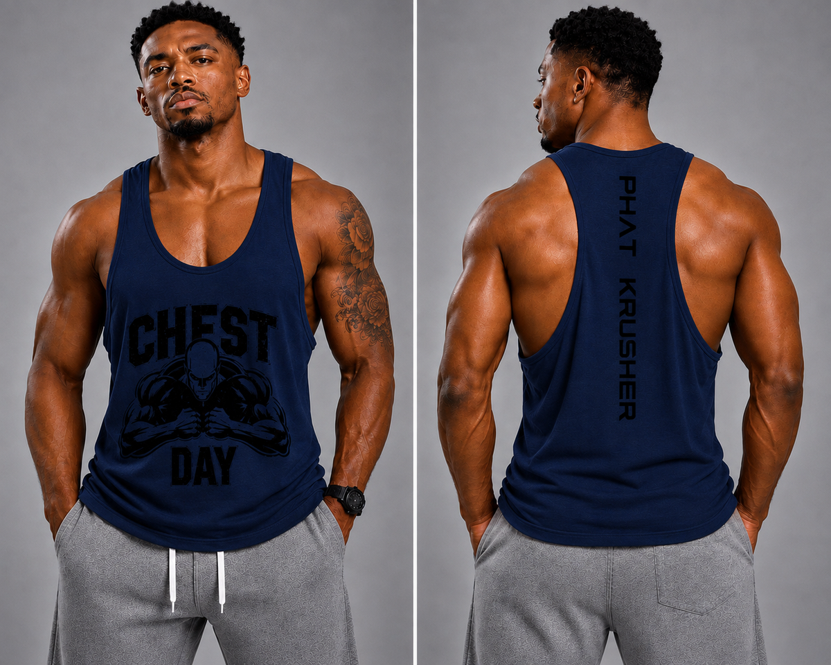 Krusher Beast Mode Muscle Shirt Cheast Day Edition