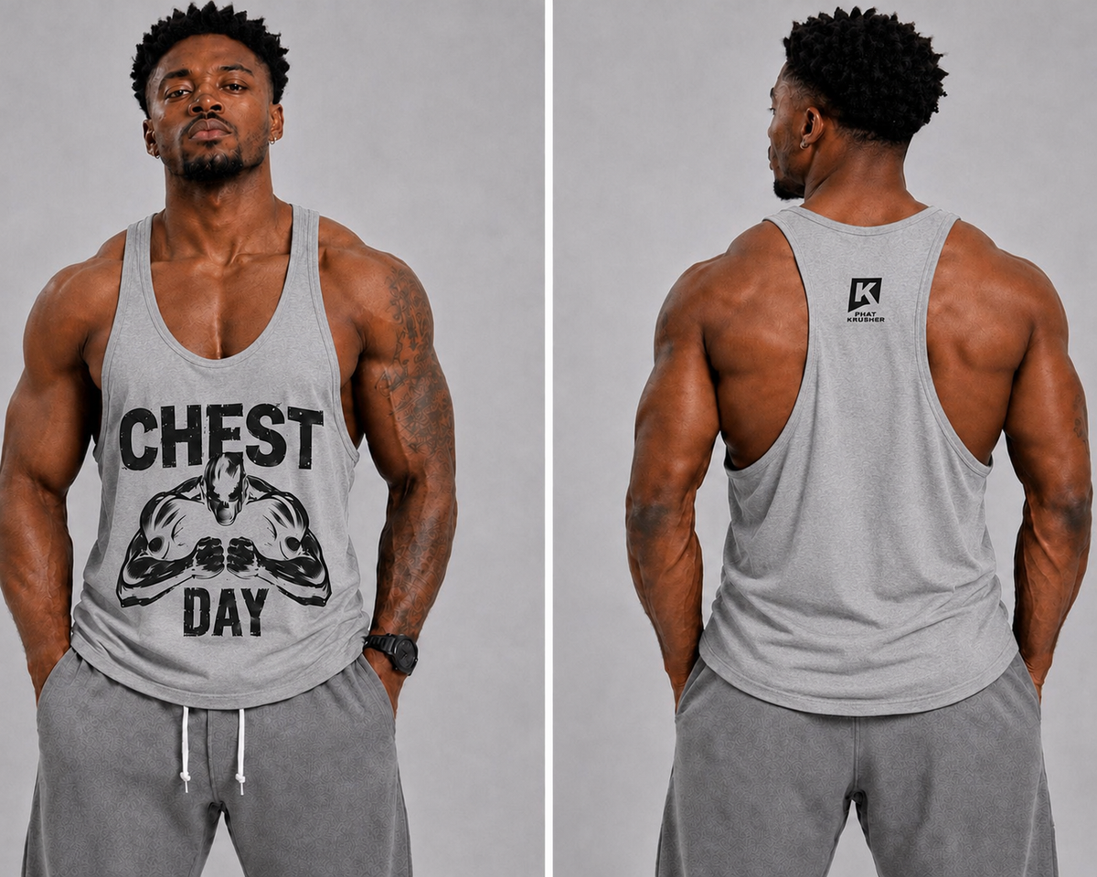 Krusher Beast Mode Muscle Shirt Cheast Day Edition