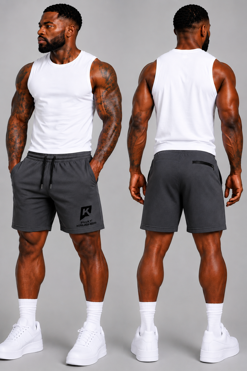 Men’s Compression Shorts 2-in-1