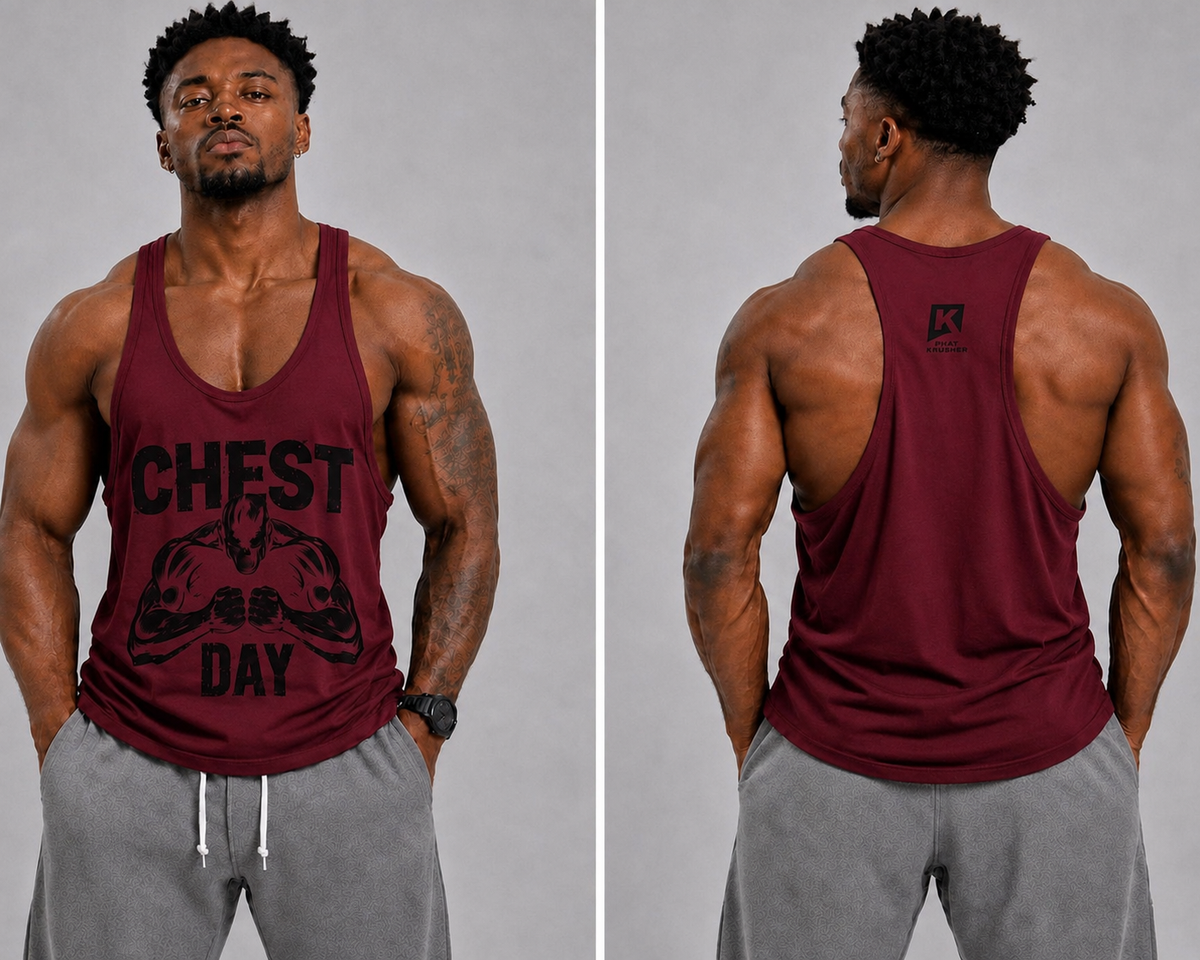 Krusher Beast Mode Muscle Shirt Cheast Day Edition