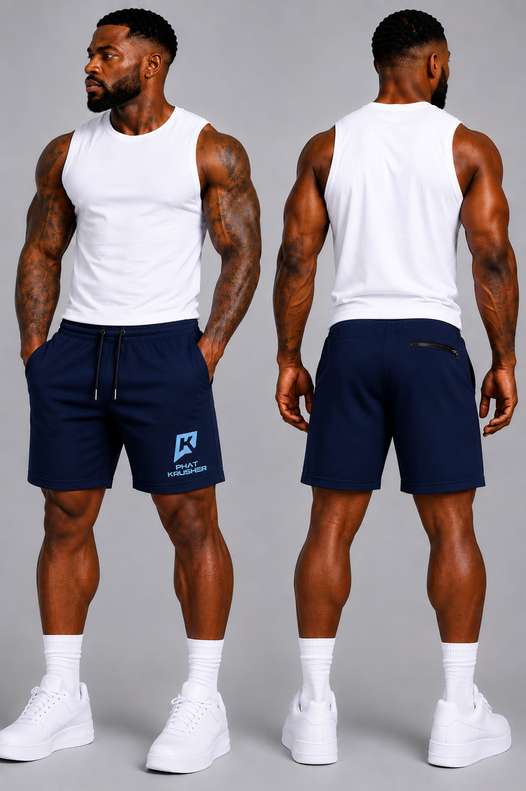 Men’s Compression Shorts 2-in-1
