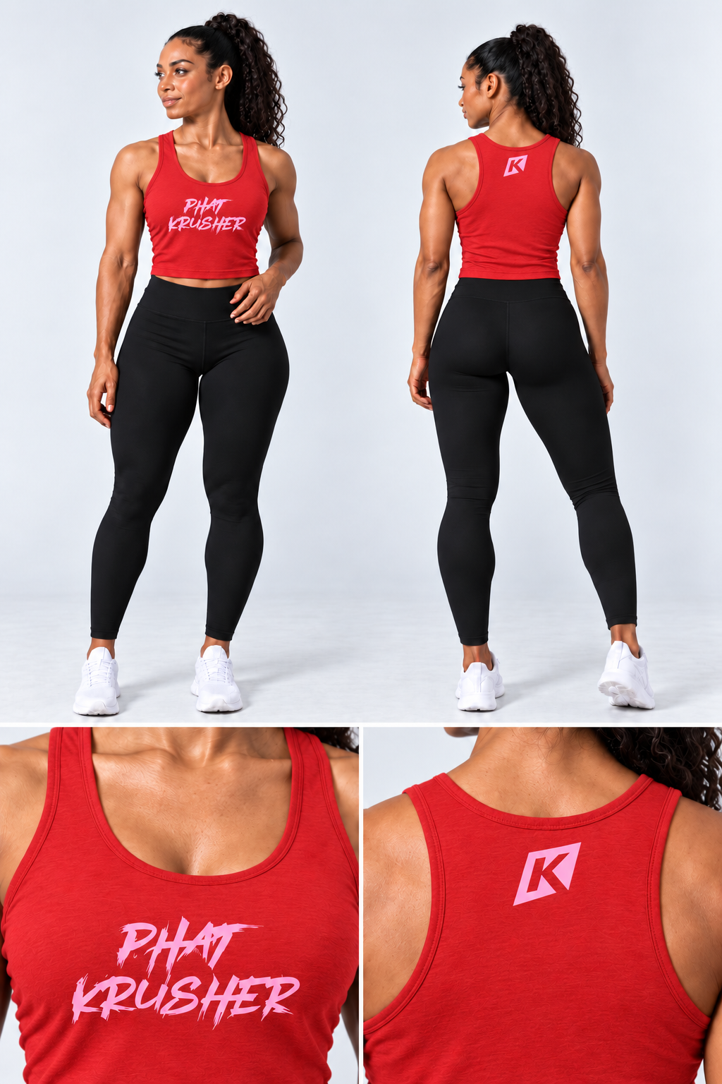 Krusher Signature Crop Top – Color Collection