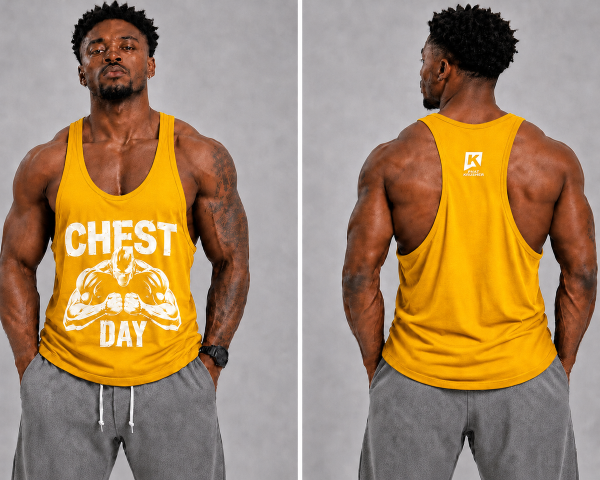 Krusher Beast Mode Muscle Shirt Cheast Day Edition