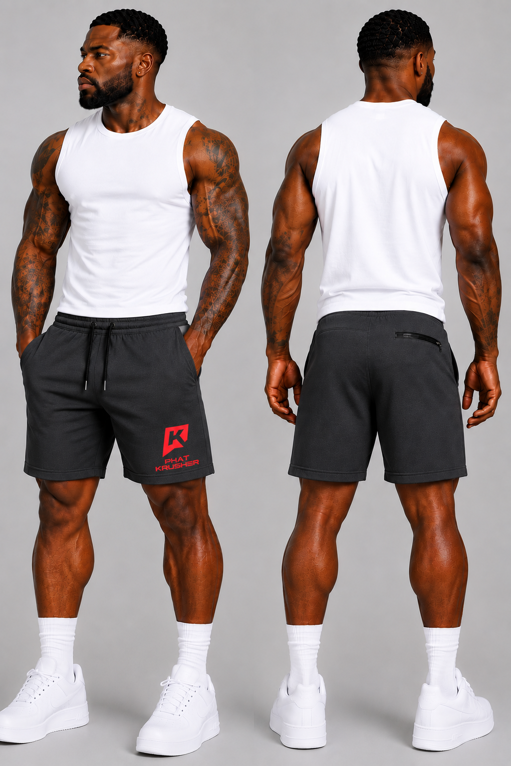 Men’s Compression Shorts 2-in-1