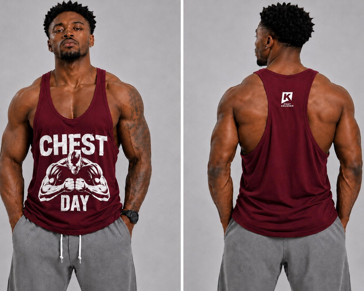 Krusher Beast Mode Muscle Shirt Cheast Day Edition