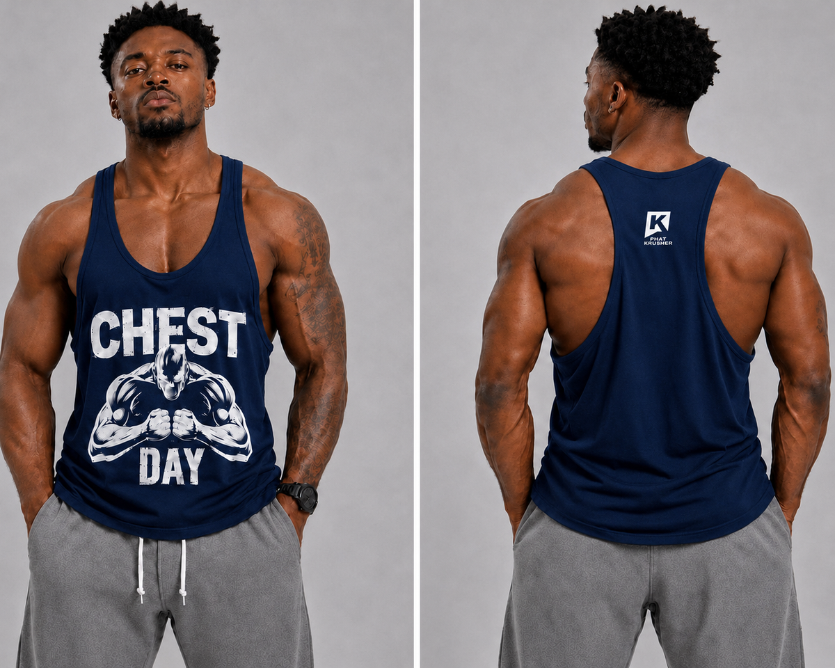Krusher Beast Mode Muscle Shirt Cheast Day Edition