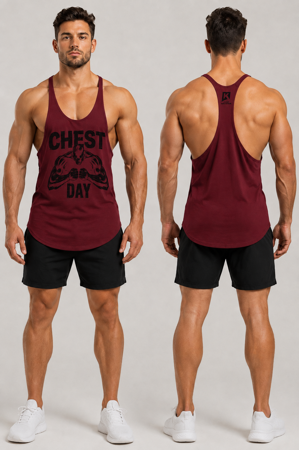 Krusher Performance Stringer Muscle Shirt